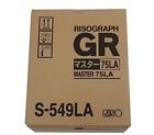 RISOGRAPH S-549LA MASTER ROLLS X 2 GR 75LA 227mm X 100m GR1700/1750/2700