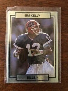 1990 Action Packed Jim Kelly #14 Football Card HOF Buffalo Bills QB - Bild 1 von 2