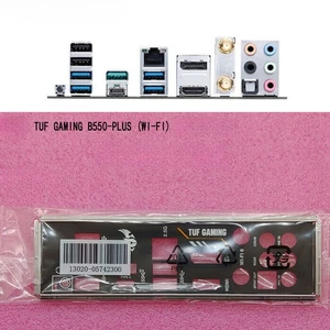 ASUS TUF GAMING B550 PLUS WIFI IO SHIELD BACK PLATE ( METAL) , Original - Afbeelding 1 van 1