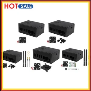 Power Supply Kit with Cooling Fan Metal Shell Enclouse Use for Orange Pi 5 Plus - Bild 1 von 15