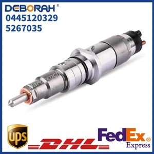 Inyector de combustible diésel Common Rail 0445120329 5267035 para CUMMINS ISDe ISBe - Imagen 1 de 6