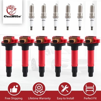 PARA FORD F-150 3.5L V6 TURBO SP534 BUJÍAS & DG549 JUEGO DE BOBINAS DE ENCENDIDO - Image 1 of 4