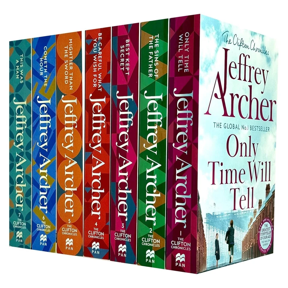 The Clifton Chronicles Series By Jeffrey Archer 7 Books Set - Fiction - PB - Image 1 of 1