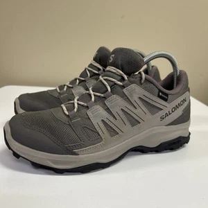Salomon Storen niedrige Damen-Wanderschuhe US 8 Gorp Gortex lila ansteckend - Bild 1 von 20