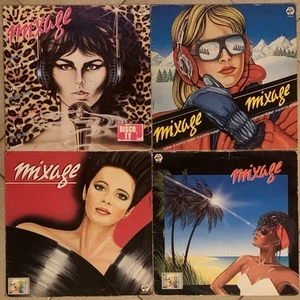 Lotto 4x Vinili Mixage / Baby Records / Compilation / Anni ‘80 / Italo-Disco - Foto 1 di 2