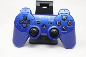 Controller Wireless Ufficiale SONY PS3 DUAL SHOCK DUALSHOCK 3 Blu (LEGGI) - Foto 1 di 8