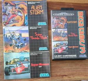 SAMMLERZUSTAND ! Sega Mega Drive Games 3 alle Anleitungen CIB - Bild 1 von 10
