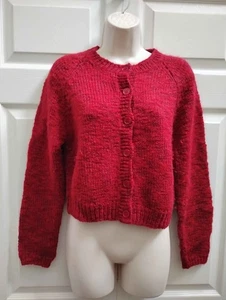 The Limited Women's Medium Burgundy Red Blended Sweater Long Sleeves - Picture 1 of 14