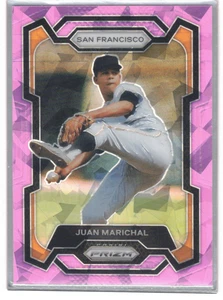 2024 Panini Prizm - Juan Marichal #81 Pink Ice Prizm - Picture 1 of 2