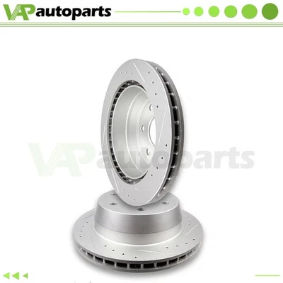 Rear Discs Brake Rotors For 2001 - 2002 CHEVROLET TAHOE 02-06 CADILLAC ESCALADE - Image 1 of 4