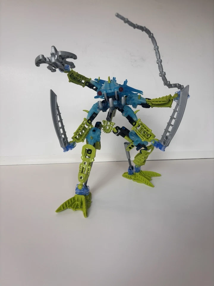 LEGO BIONICLE WARRIORS NOCHETURN 8935 99% COMPLETO FALTA CALAMAR, CAJA, INSTRUCCIONES Foto 1 de 4
