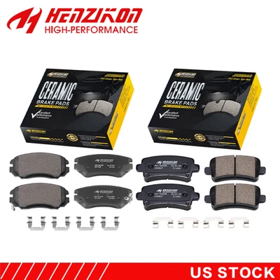 Pastilla de freno delantera trasera 9-5 para Chevy Impala Malibu LaCrosse Regal 2010-2019 2020 Foto 1 de 4