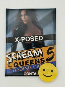 Marktplatz Prod. 1995 Scream Queens 5 X-Posed Factory Sealed Pack - Rare - Bild 1 von 2