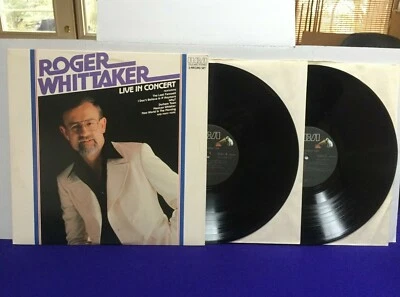 Roger Whittaker LIVE IN CONCERT 1981 RCA Victor Double lp VG++/NM/NM - Image 1 of 4