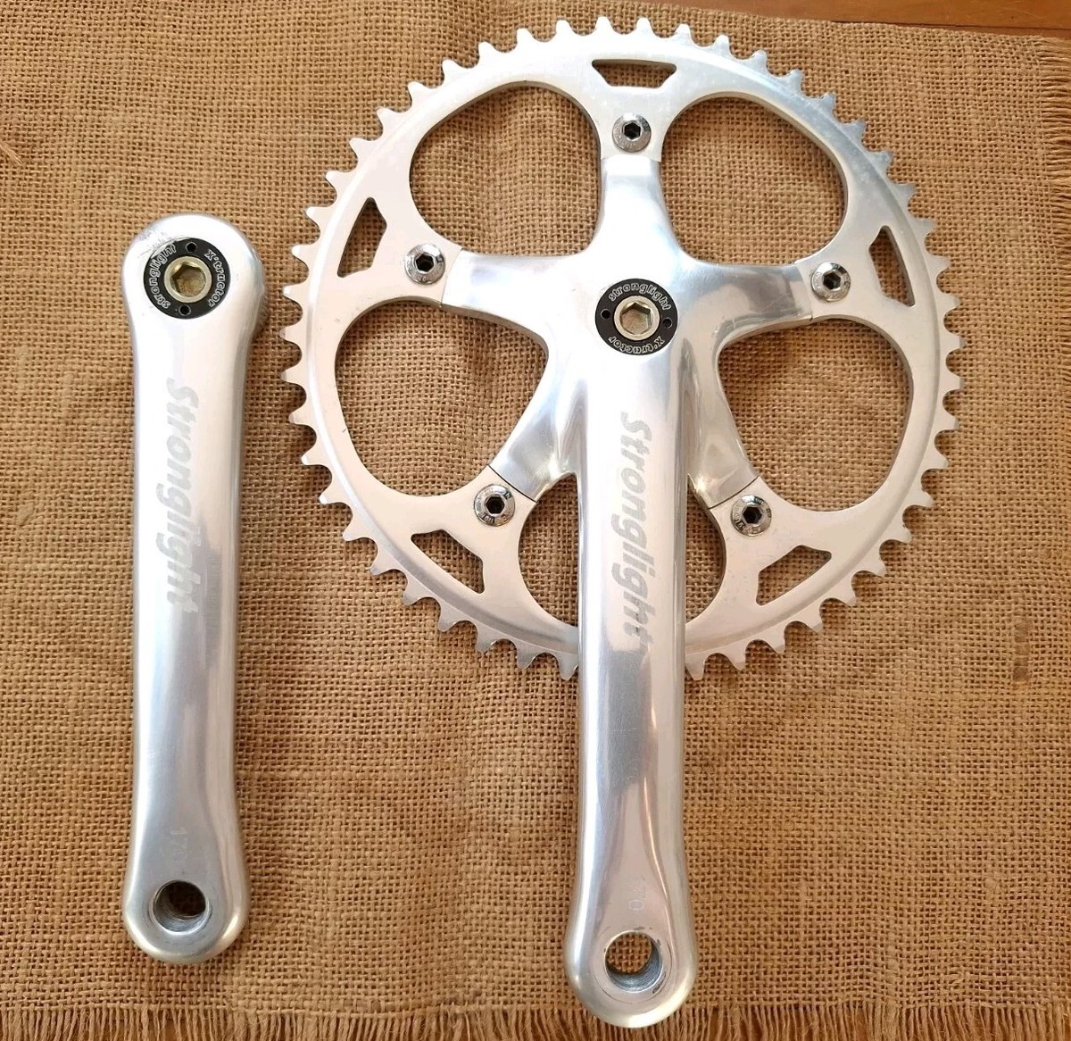 Stronglight 170 mm Crankarm Bicycle Cranksets for sale | eBay Stronglight 170 mm Crankarm Bicycle Cranksets for sale | eBay