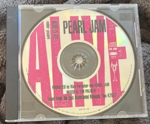 PEARL JAM Alive CD 1991 SINGLE PROMO ZSK 4166 EPIC GRUNGE HARD ROCK 1 TRACK - Picture 1 of 2