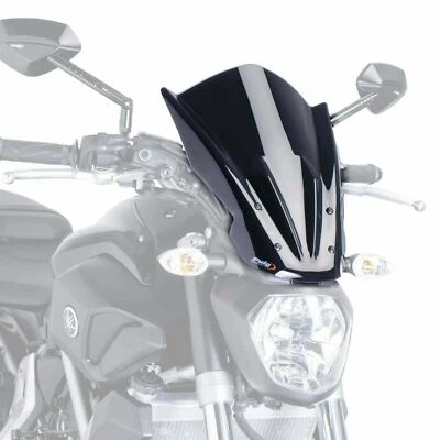 Deflector de parabrisas pantalla Puig Touring negro opaco Yamaha MT-07 2014-2017 Foto 1 de 3