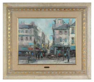Theodore Van Oorschot (Dutch 1910-1989 ) Original Impressionist Oil -26.5 X 30.5 - Picture 1 of 9