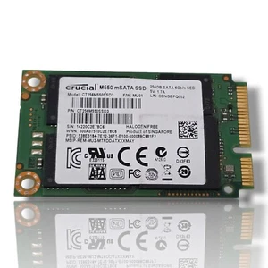 256GB Crucial CT256M550SSD3 SSD 6Gb / S Etat Solide Drive Disque - M SATA #FF16 - Photo 1/1
