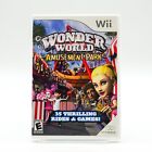Nintendo Wii Wonder World Amusement Park 35 Thrilling Rides & Games Majesco 2008