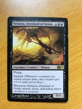 MTG Magic the Gathering - Nefarox Overlord of Grixis - M13 - Mint/NM