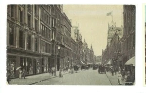 Postal Buchanon Street Glasgow escena animada ocupada - Imagen 1 de 1