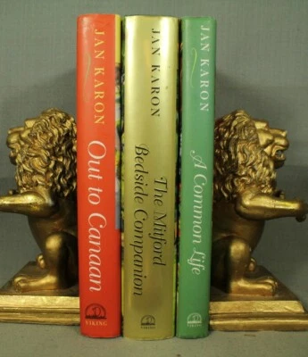4 Jan Karon hardcover books The Mitford Bedside Companion Light from Heaven - Imagem 1 de 4