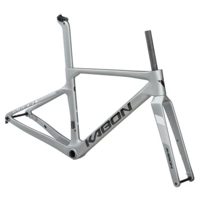 700*42C Racing Road Bike Frameset Full Carbon Fibre Bicycle Frame Disc Brake - Image 1 of 4