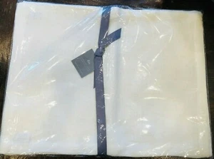 New Restoration Hardware European Sheer Linen Placemat Ivory Set Of 4 Christmas - Picture 1 of 4