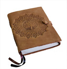 Leather Journal Mandala Engraved Leather Bound Writing Journal For Women & Men U