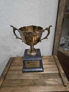 1989 Tournament Whimoon Alumni Brookside Course Champion Marble Trophy - Picture 1 of 10