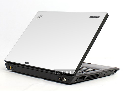 WHITE Vinyl Lid Skin Cover Decal fits IBM Thinkpad T500 Laptop | eBay