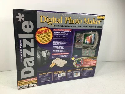 Dazzle Digital Photo Maker External USB Version Windows 98 Mac New - Image 1 of 4
