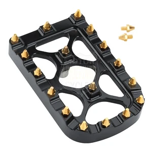 MX Brake Pedal Pad Cover CNC For Harley Softail Touring Road King Trike Dyna FLD - Picture 1 of 7