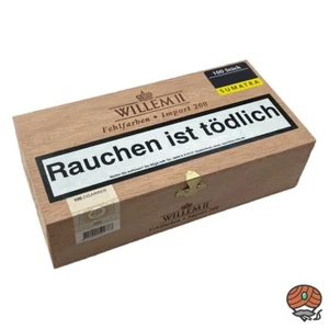 Willem II Fehlfarben Sumatra Import 200, 100er Kiste Zigarillos - Bild 1 von 1