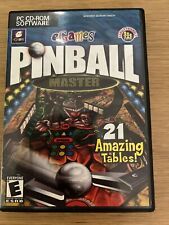 Pinball Master PC GAME EGAMES 21 AMAZING TABLES CD ROM ARCADE