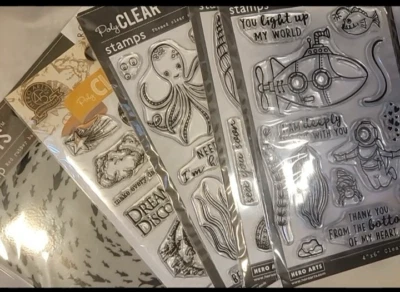 Hero Arts - Verano/Mar/Océano Lote de 5 juegos de sellos nuevos - 1 exclusivo - Foto 1 de 4