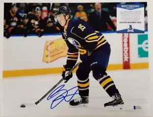 JACK EICHEL Signed 11x14 Photo Buffalo Sabres Auto ~ Beckett BAS COA - Picture 1 of 1