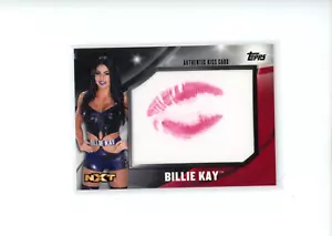 2016 Topps WWE Diva Revolution Billie Kay Authentic Lipstick Kiss Card 3/99 - Picture 1 of 2