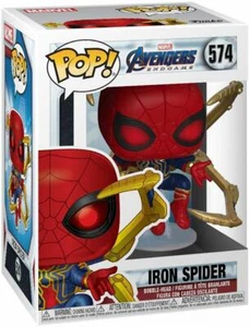 Funko POP! Marvel Avengers Iron Spider 574 Bubble-Head **BRAND NEW** - Picture 1 of 2