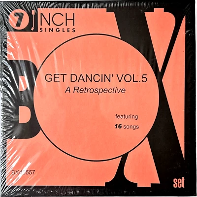 Get Dancin' Vol 5 - 7" Singles Box-Set Disco-Collectables Records (New & Sealed) - Image 1 of 3