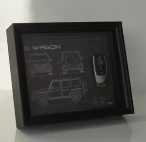 Car Frame Series G-Wagon REAL key Framed Display Art-piece - Picture 1 of 5