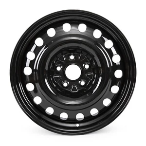 New 17" X 7" Replacement Wheel Rim for Toyota Rav4 2019-2024 Black Steel Rim - Picture 1 of 14