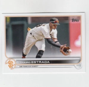 12) Thairo Estrada 2022 TOPPS UPDATE SERIES CARD LOT #US273 SAN FRANCISCO GIANTS - Picture 1 of 1