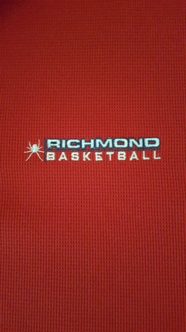 RICHMOND (VA) SPIDERS BASKETBALL POLO SHIRT - Red - XL (?) - The Rock - Italy Cover