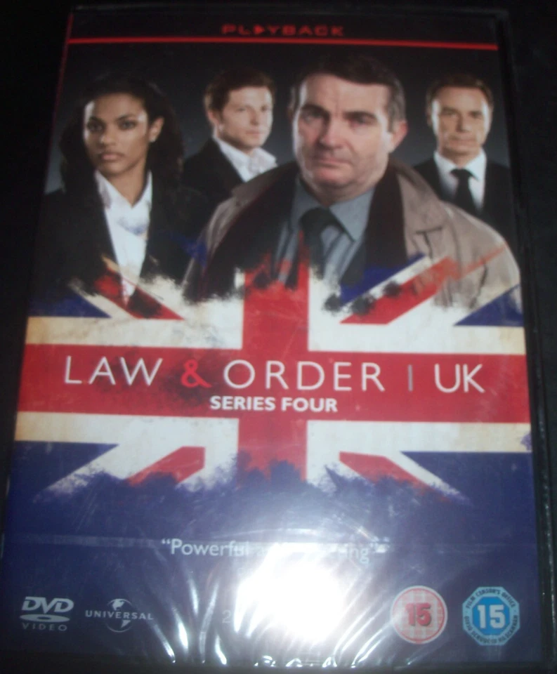 Law and Order UK Series 4 (UK Region PAL 2 4 5) DVD - New - Image 1 of 1
