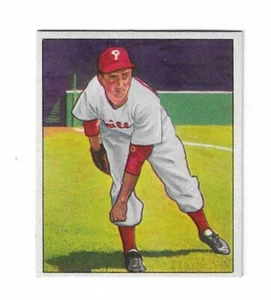 1950 Bowman KEN HEINTZELMAN Philadelphia Phillies card 85 - Picture 1 of 2