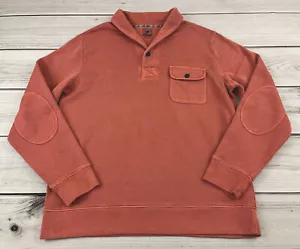 Pendleton Surf Scialle Collare Pullover Spiaggia Pile Felpa Toppa Gomito Uomo L - Foto 1 di 11