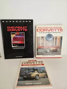 3 Corvette Books, Buyers Guide, Supercars - Picture 1 of 11
