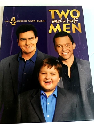 Two And A Half Men DVD Complete Fourth Season Ships  Same Day With Tracking - Image 1 of 2